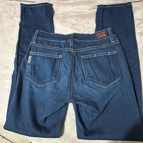 PAIGE Size 25 Skyline Ankle Peg Jeans (measures 25x29) Blue - Picture 7 of 12